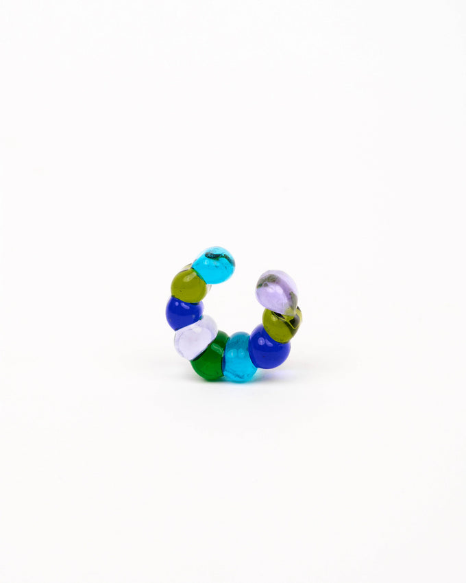 Каф на вухо Jellybean Apple з муранського скла, ro.ro crafts