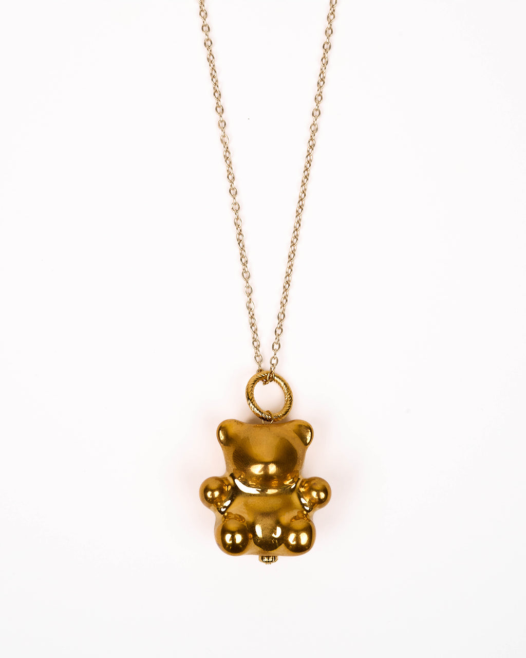 Кулон Teddy the bear позолочений маленький