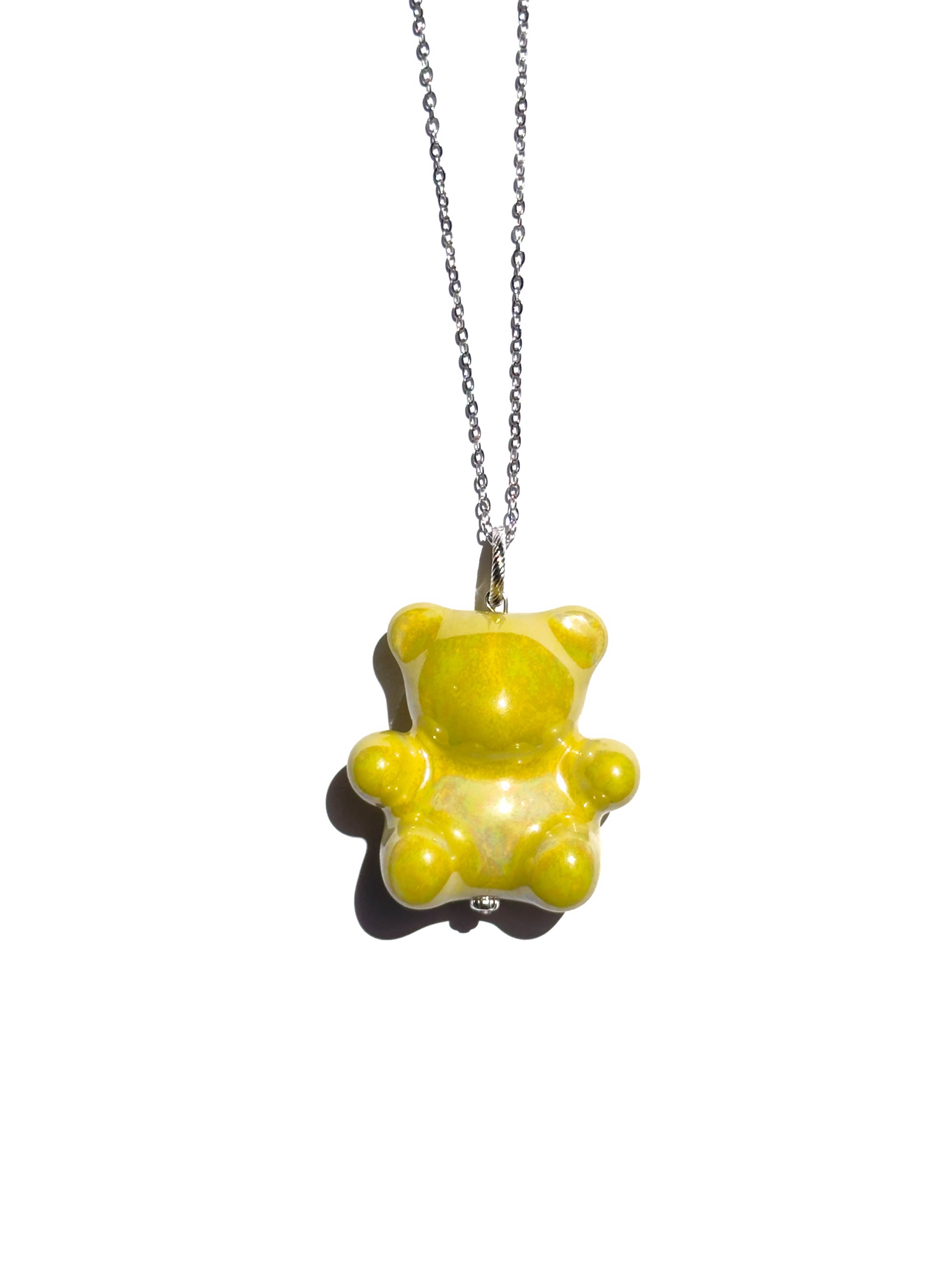 Кулон Teddy the bear Жовтий