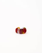 Каф на вухо Jellybean Cherry з муранського скла