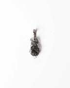 Сережки Drop Чорні зі скла, чорний