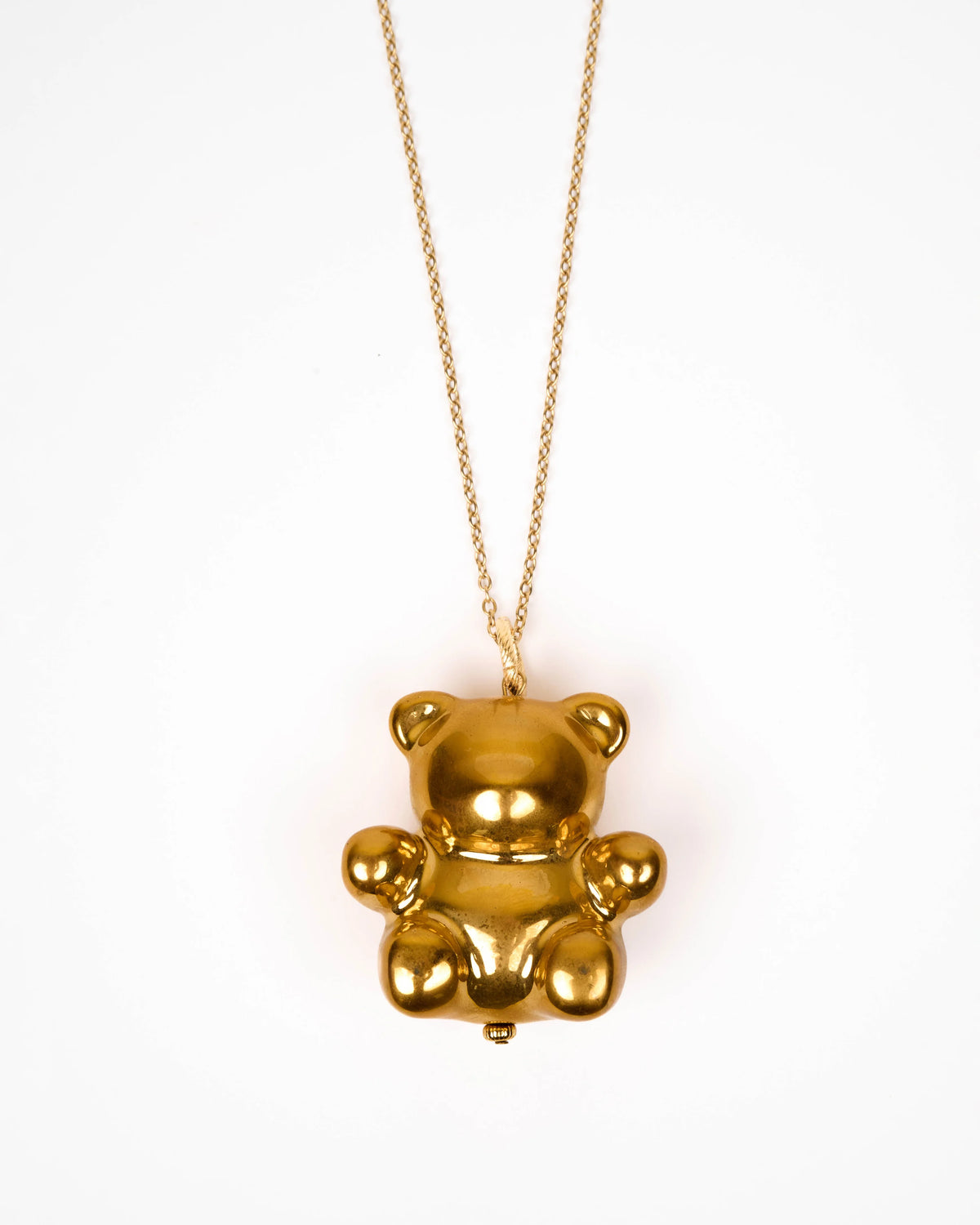 Кулон Teddy the bear позолочений великий
