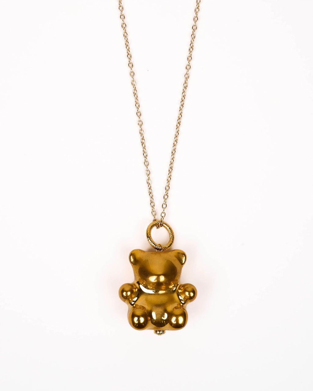 Кулон Teddy the bear позолочений маленький
